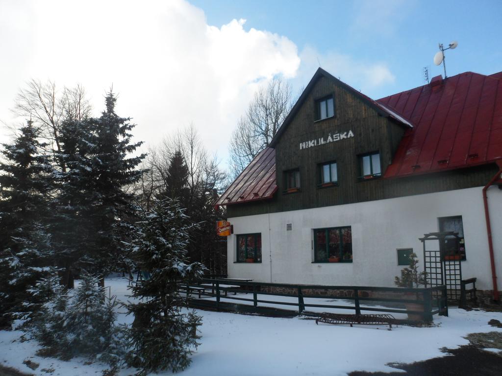 Pension Mikulka Mikulov v Krusnych Horach Exteriör bild
